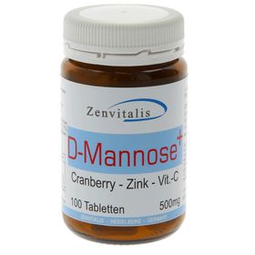Zenvitalis D-Mannose plus Cranberry + Zink + Vitamin C - 100 Tabletten