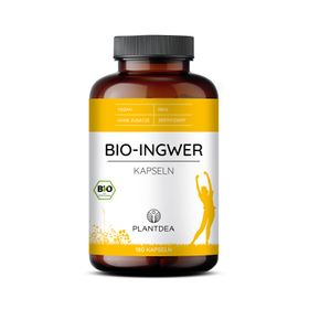 PlantDEA Bio Ingwer Kapseln