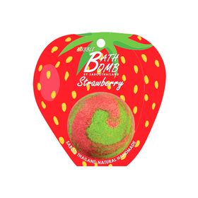SABOO Schaum Bad Bombe - Erdbeere(Fruity Edition)
