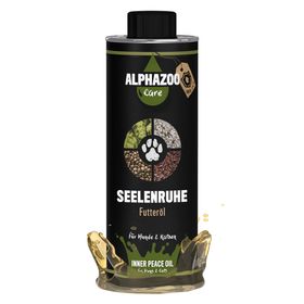 ALPHAZOO Seelenruhe Futteröl 500ml I Ausgelistet
