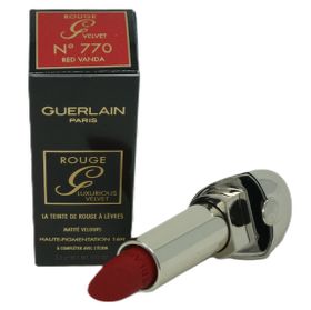 Guerlain Rouge G Luxurious Velvet Matte Lipstick Shade Lippenstift No 770 Red Vanda