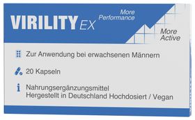 ExVital GmbH - Virility Ex - Performance-Kapseln für Ihn