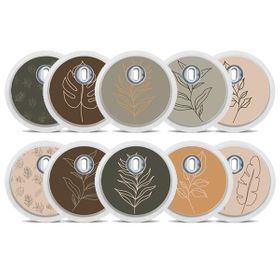 Diasticker® FreeStyle Libre 3 Sticker "Blätter"