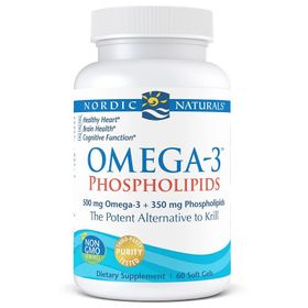 Nordic Naturals Omega-3 - 500 mg Phospholipide - 350 mg