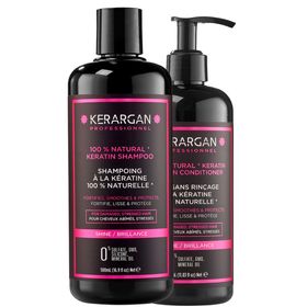 Kerargan - Duo Shampoo & Leave-In mit Keratin