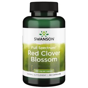 Swanson, Full Spectrum Red Clover Blossom (Rotklee-Blüten),Kapseln