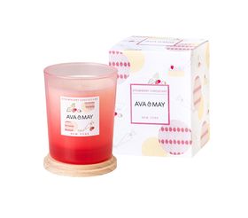 AVA & MAY Strawberry Cheesecake Duftkerze