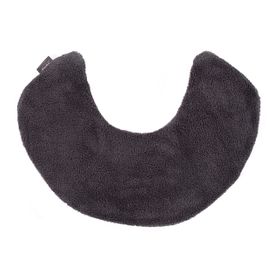 Fashy Wärmekissen mit Kuschelbezug Kragenform anthrazit 48 x 35 cm