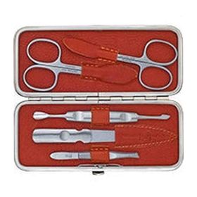 DREITURM Solingen Maniküre-/Pediküreset Solingen Terracotta 5-teilig - rot