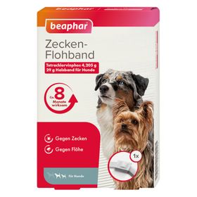 Beaphar Zecken-Flohband mit Langzeitschutz für Hunde
