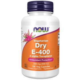 Now Foods Vegetarisches Trockenvitamin E-400