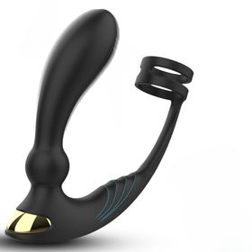 Strong Feel -Prostatavibrator mit Penisring