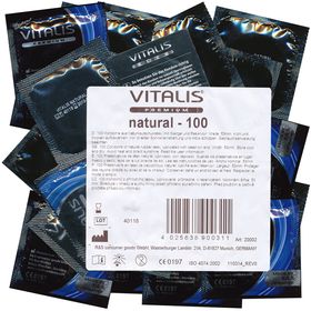 Vitalis PREMIUM *Natural* Kondome für mehr Sicherheit - Standardkondome, Maxipack