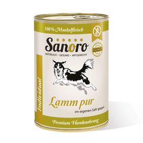 Sanoro - Lamm Pur - Pures Muskelfleisch vom Lamm & Schaf