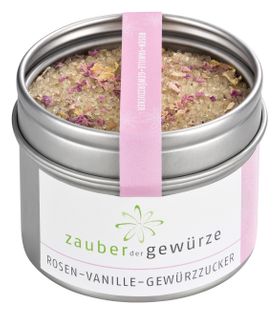 Zauber der Gewürze Rosen-Vanille-Gewürzzucker