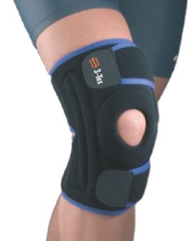 Ausilium Knieorthese mit Patellafreistellung und Scharnieren