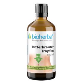 Bitterkräuter Tropfen Tinktur 100 ml PZN 19959490