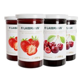 Laibmann's Zuckerarme Fruchtaufstriche -  Spar-Paket
