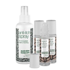 Australian Bodycare 4er–Paket zur Pflege bei Mückenstichen und Insektenbissen