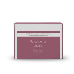 Dr. K. Cosmetics Klo - to - go for Ladies