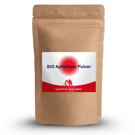 natürlich lang leben Apfelfaser Pulver