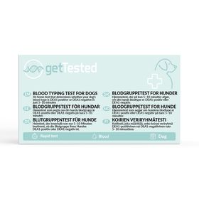 GetTested Blutgruppen-Test für Hunde