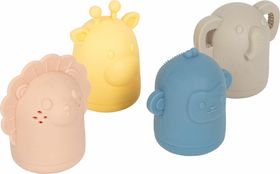 small foot Silikon Badespielzeug Set 4-teilig