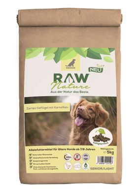 RAW Nature kaltgepresstes Trockenfutter SENIOR