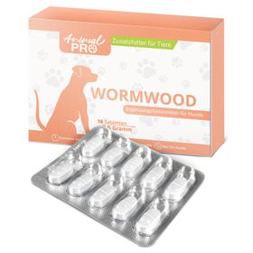 Wormwood | pflanzliche Hunde Tabletten für Darm& Verdauung | kurweise anwendbar