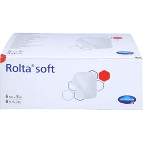 Rolta® soft Synthetik-Wattebinden 3 m x 6 cm