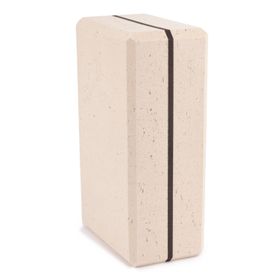 Yoga Asana Brick Bamboo beige EVA Schaum m. Bambus 933BEC
