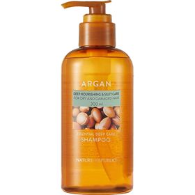NATURE REPUBLIC Argan Essential Deep Care Shampoo – Pflege & Glanz für trockenes Haar