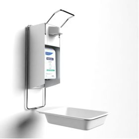 Horn Medical Wandspender inkl. Baktolin pure wash & Abtropfschale