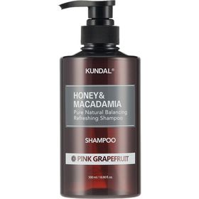 KUNDAL Honey & Macadamia Naturshampoo Pink Grapefruit – sulfatfrei