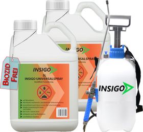 INSIGO Universal Insektenspray mit 5L Drucksprüher