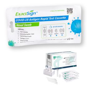 ExactSign COVID-19 Antigen Schnell-Selbsttest | GRATIS parahealth Corona Tests