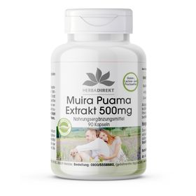 MUIRA PUAMA EXTRAKT 500 mg Kapseln