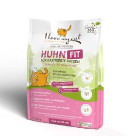 I love my cat Trockenfutter mit Huhn für Katzen