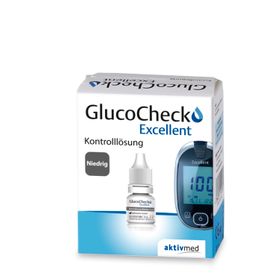 GlucoCheck Excellent Kontrolllösung (niedrig)