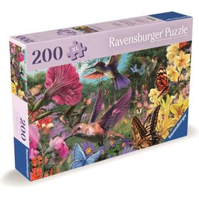 Feel Well & Puzzle - Kolibris Und Schmetterlinge (200 Teile)