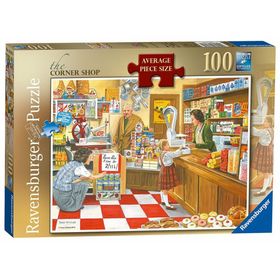 ravensburger Straßenecke Ladenpuzzle 100 Teile
