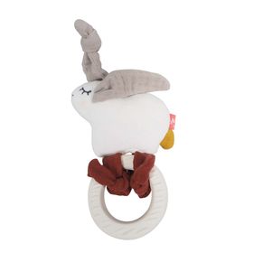 kikadu Beißring Hase mit Rassel