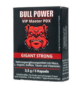 Bull Power - Energie-Kapseln zur Leistungssteigerung