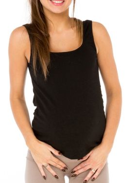 MYSANITY® Umstandstop aus Modal Schwarz