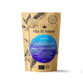 BIO „Wechselglück“ Abendtee mit hochdosiertem Rotklee für Frauen in den besten Jahren (60g)