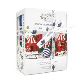 ETS - Tee Geschenk mit Schleife Winter Kollektion Weiß bio