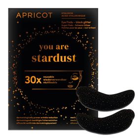 APRICOT Glitzer Augenpads mit Hyaluron