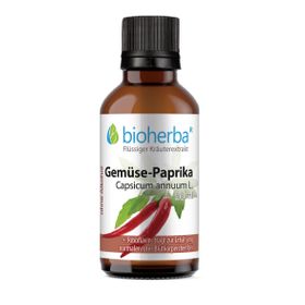 Gemüse-Paprika Capsicum annuum L. Tropfen Tinktur 50 ml PZN 18217697