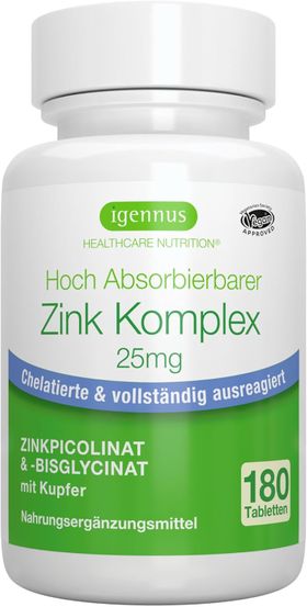 Igennus Zink Chelat 25mg V2602-1712