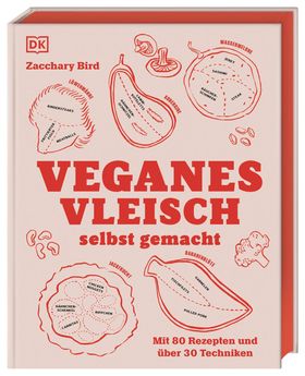 Veganes Vleisch selbst gemacht Mit 80 Rezepten und über 30 Techniken. Standardwerk mit genial ein...